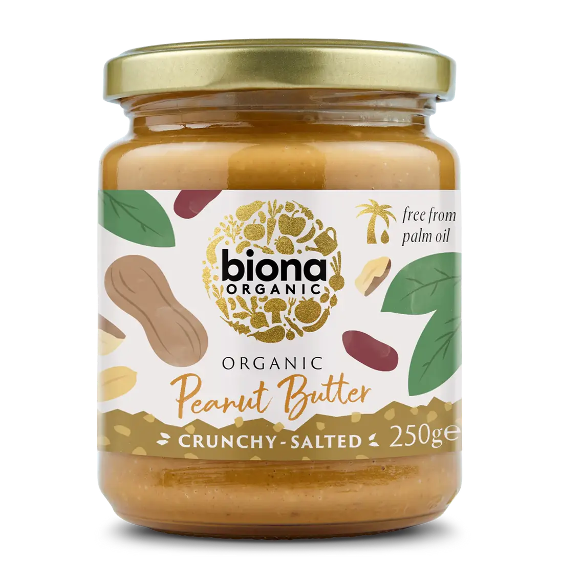 Biona Organic Peanut Butter Crunchy Salted