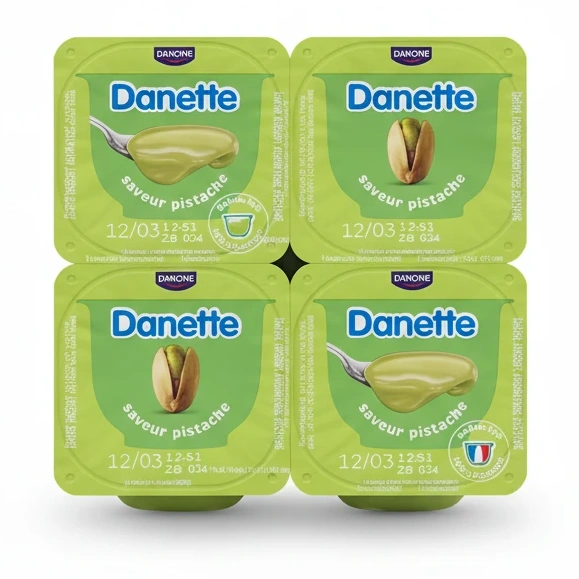 Danette Pistachio Cream Dessert