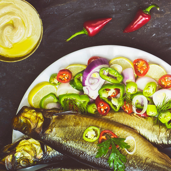 Al Fouad Whole Smoked Herring