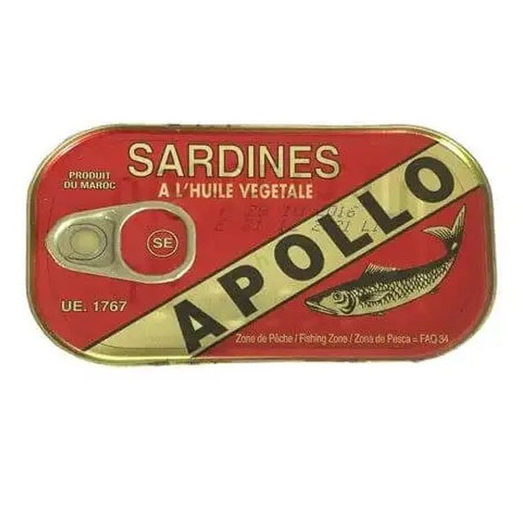 Apollo Sardines in Vegetable Oil