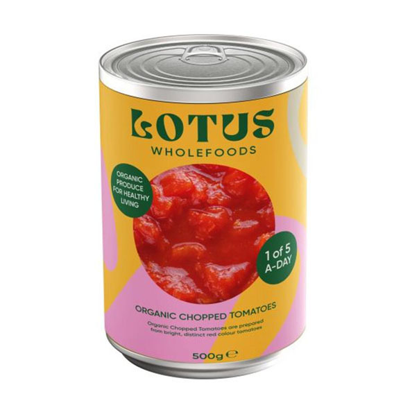 Lotus Organic Chopped Tomato