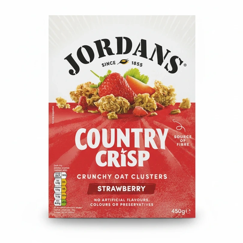 Jordans Country Crisp Strawberry Crunchy Oat Clusters
