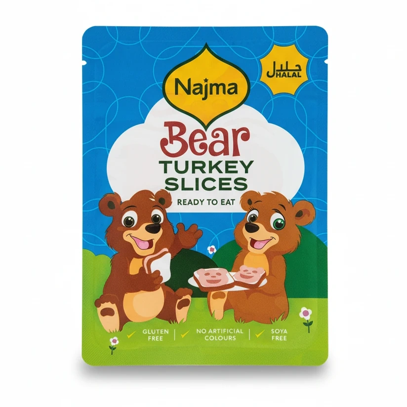 Najma Bear Turkey Slices Halal