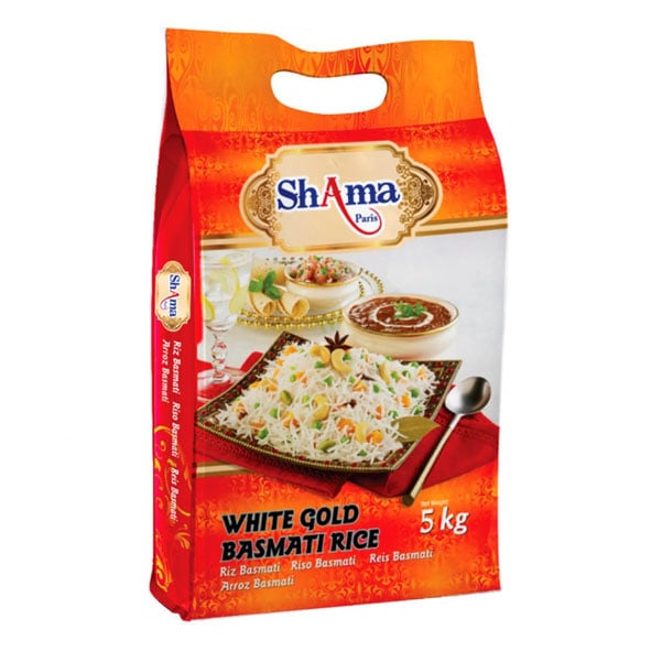 Shama White Gold Basmati Rice
