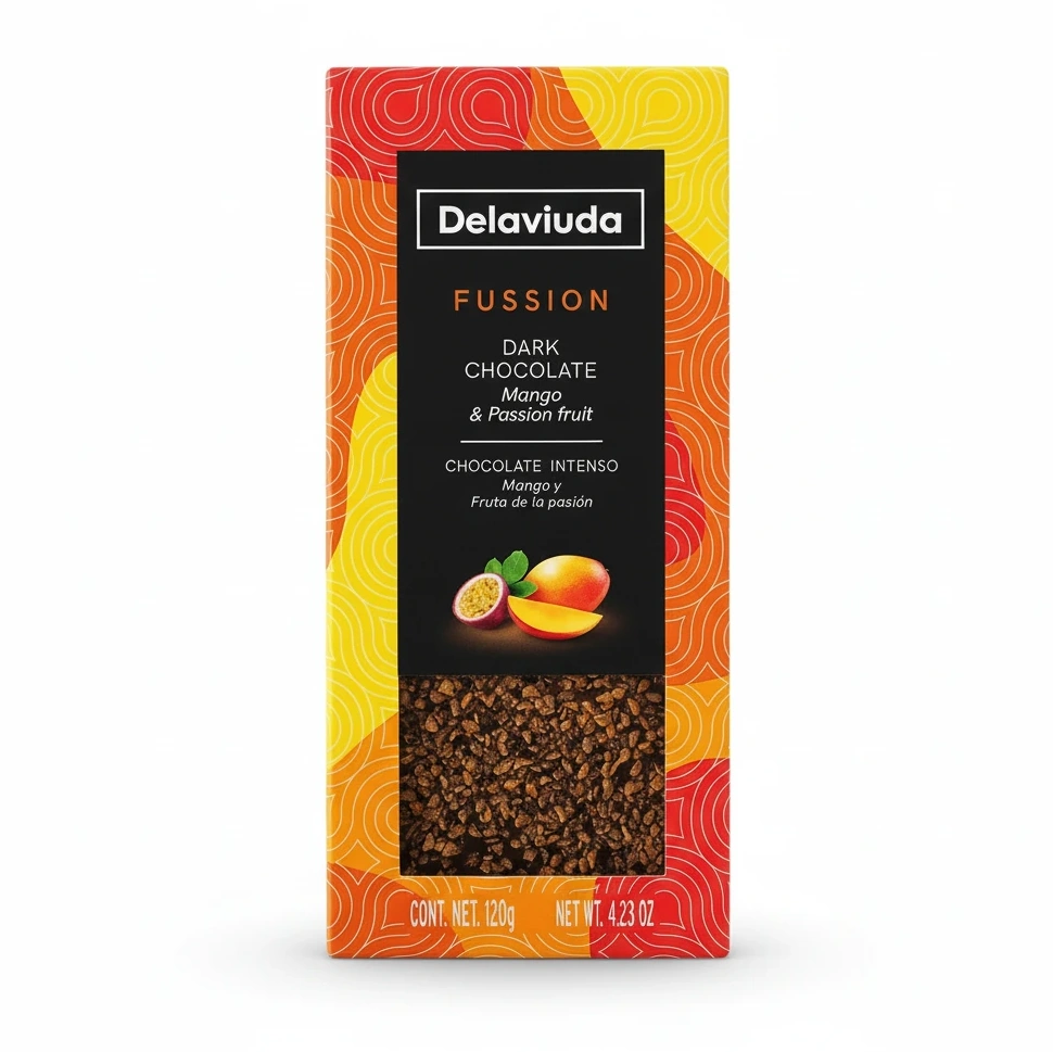 Delaviuda Fussion Dark Chocolate Mango & Passion Fruit