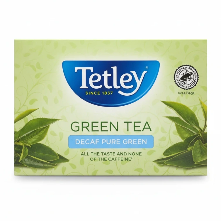 Tetley Green Tea Decaf Pure Green