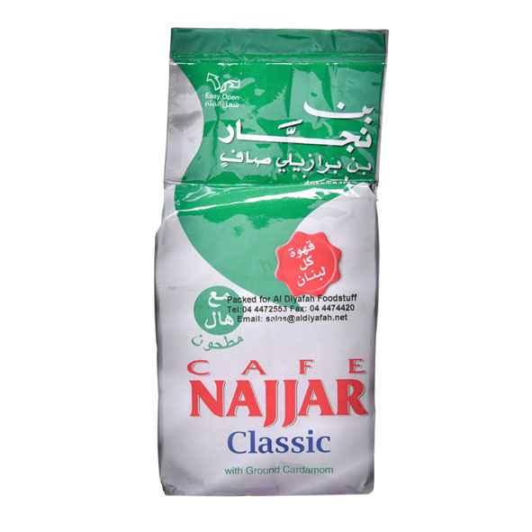 Najjar Cafe Classic Ground Coffee with Cardamom