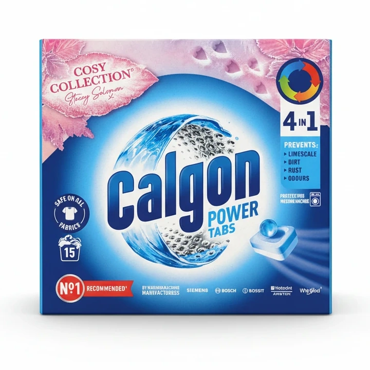 Calgon Power Tabs Washing Machine Cleaner