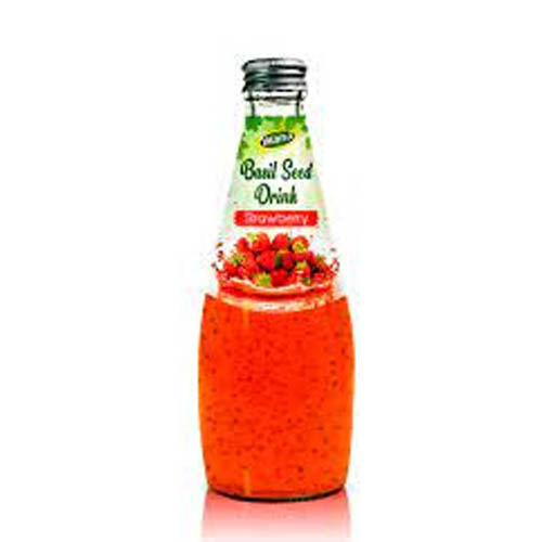 Mr.Basil Strawberry Basil Seed Drink