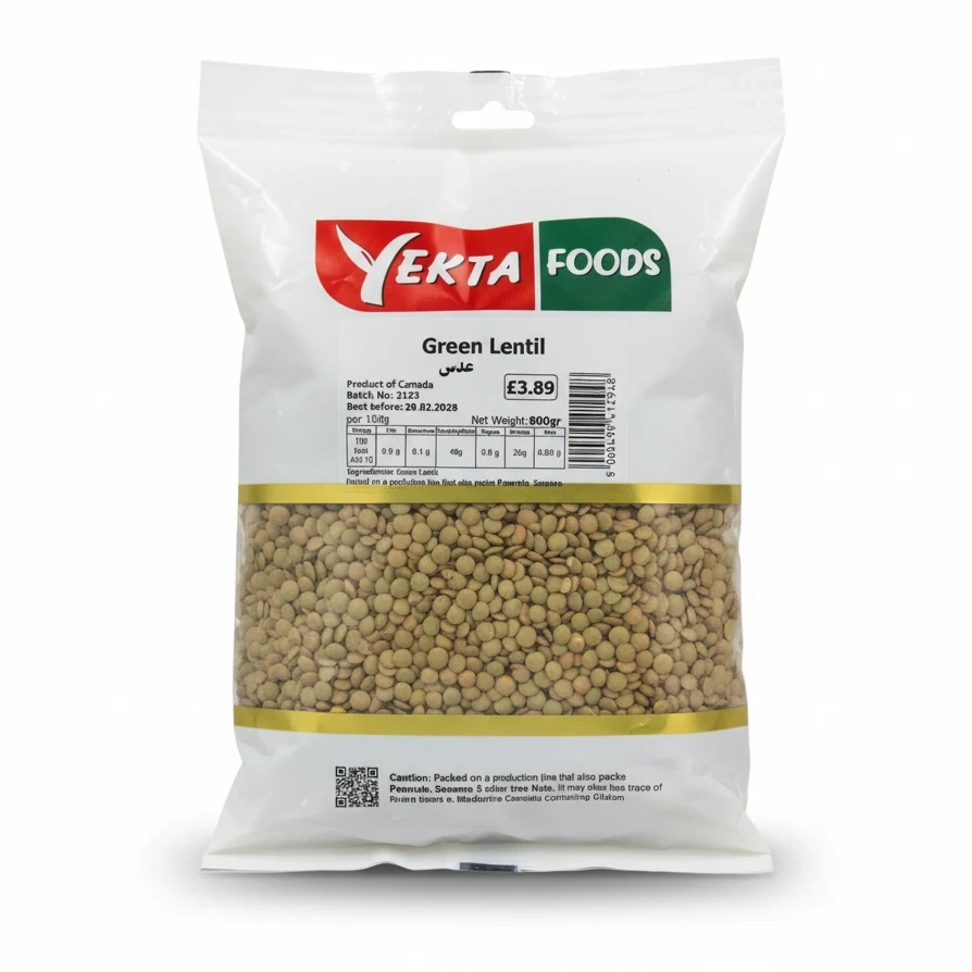 Yekta Foods Green Lentil