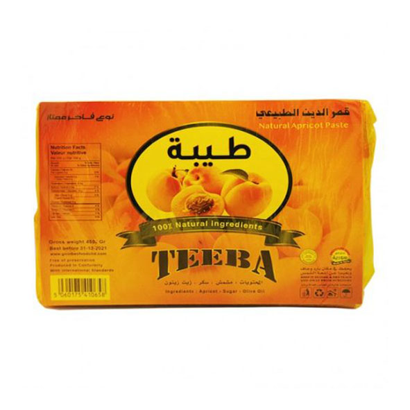 Teeba Natural Apricot Paste Sheets