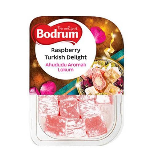 Bodrum Raspberry Turkish Delight