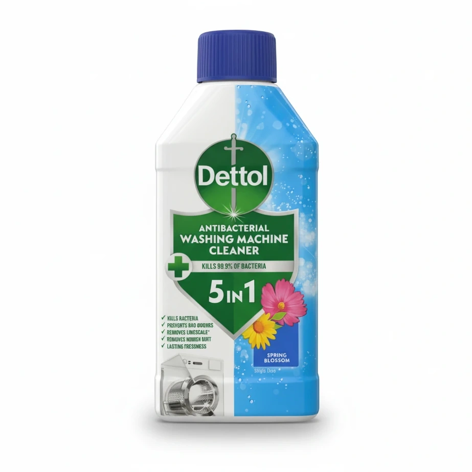 Dettol Antibacterial Washing Machine Cleaner Spring Blossom