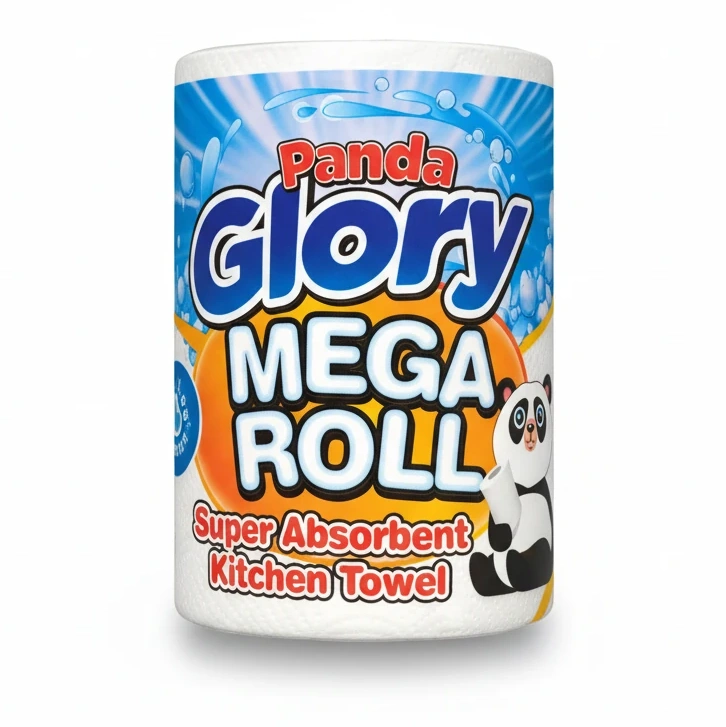Panda Glory Mega Roll Kitchen Towel