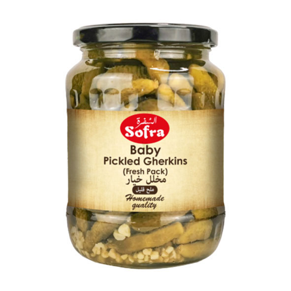 Sofra Pickled Baby Gherkins