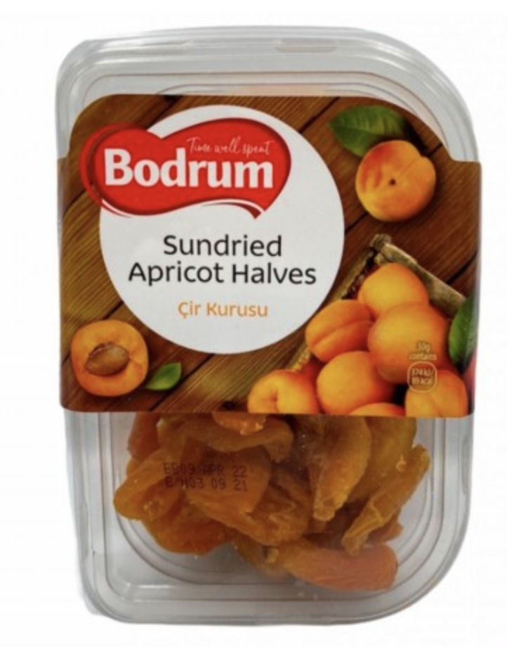 Bodrum Halved Apricots Sun Dried