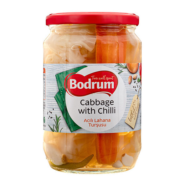 Bodrum Cabbage Pickle With Chilli