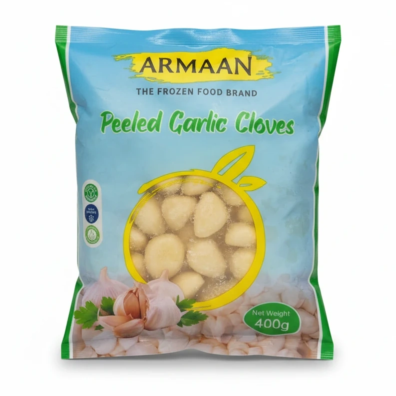 Armaan Frozen Peeled Garlic Cloves