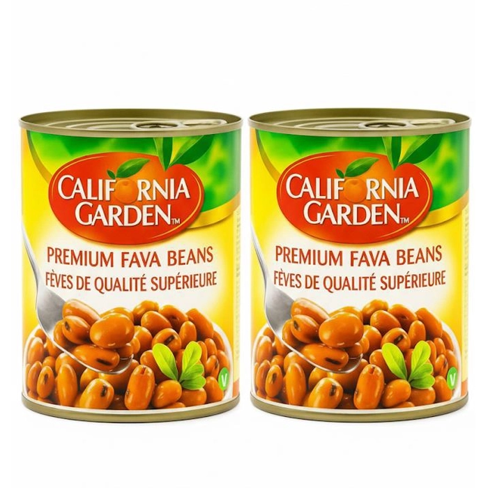California Garden Premium Plain Fava Beans | Twin Special Offer