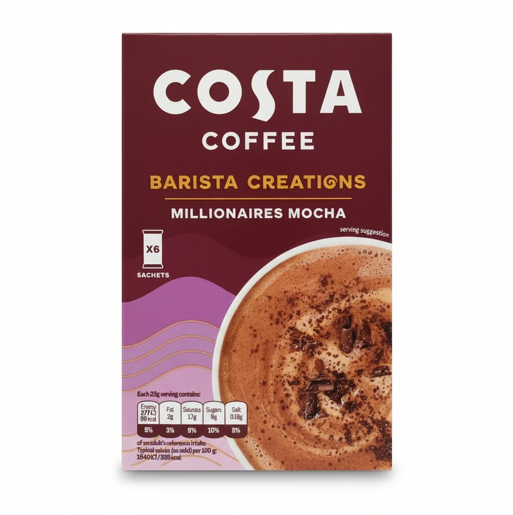 Costa Coffee Barista Creations Millionaires Mocha