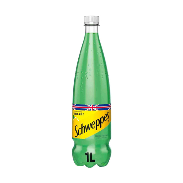 Schweppes Mint & Lemon | شويبس ليمون بالنعناع