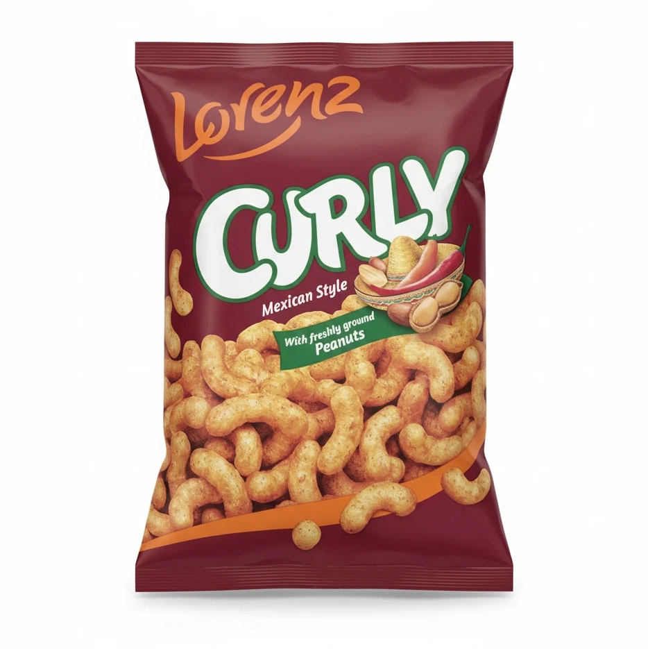 Lorenz Curly Mexican Style Peanuts