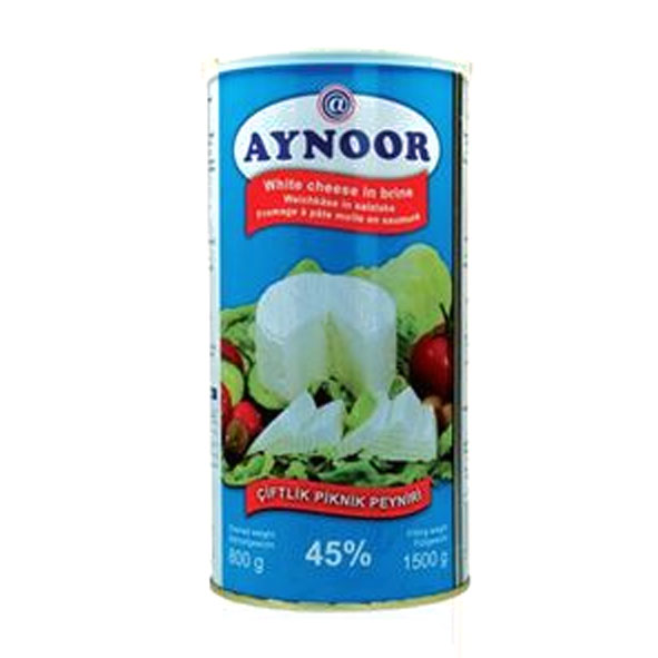 Aynoor White Cheese In Brine 45%