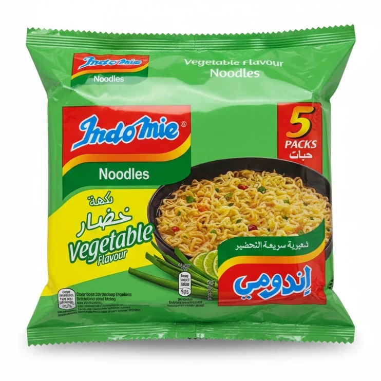 Indomie Vegetable Flavour Noodles 5 Pack