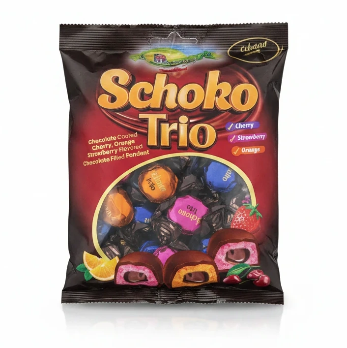 Schoko Trio Chocolate Fruit Fondant