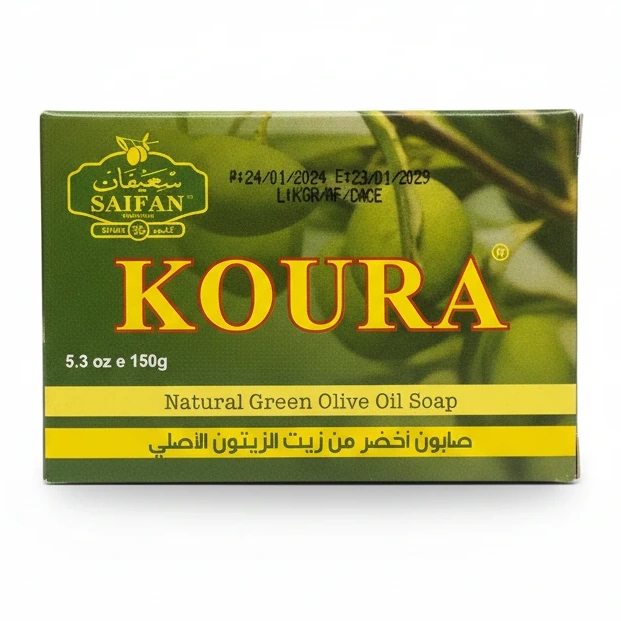Saifan Koura Natural Green Olive Oil Soap