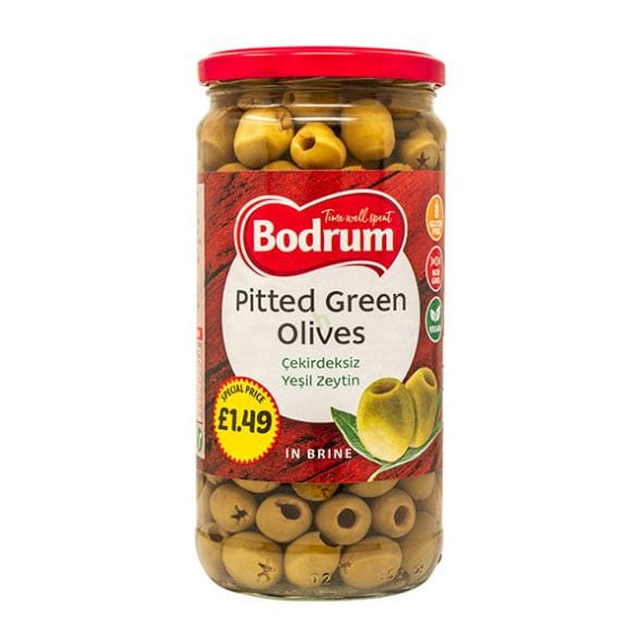 Bodrum Pitted Green Olives