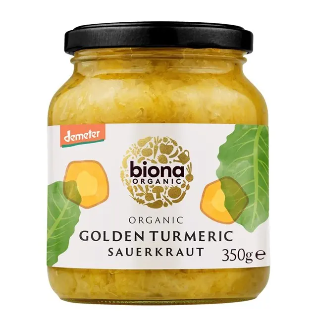Biona Organic Golden Turmeric Sauerkraut