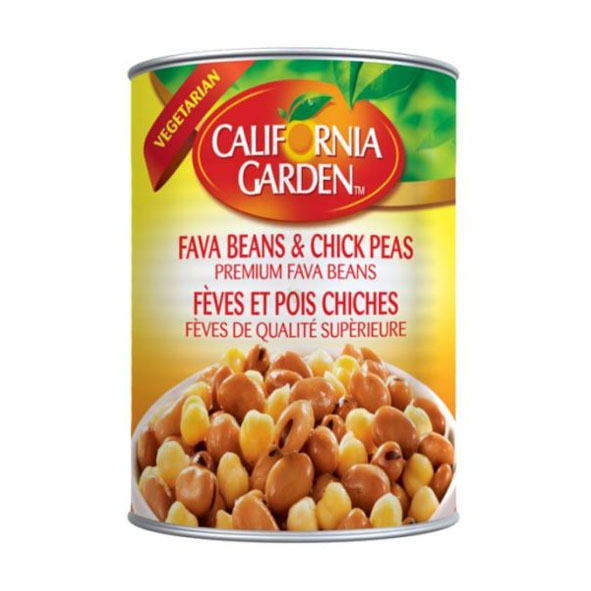California Garden Fava Beans & Chick Peas | Twin Special Offer