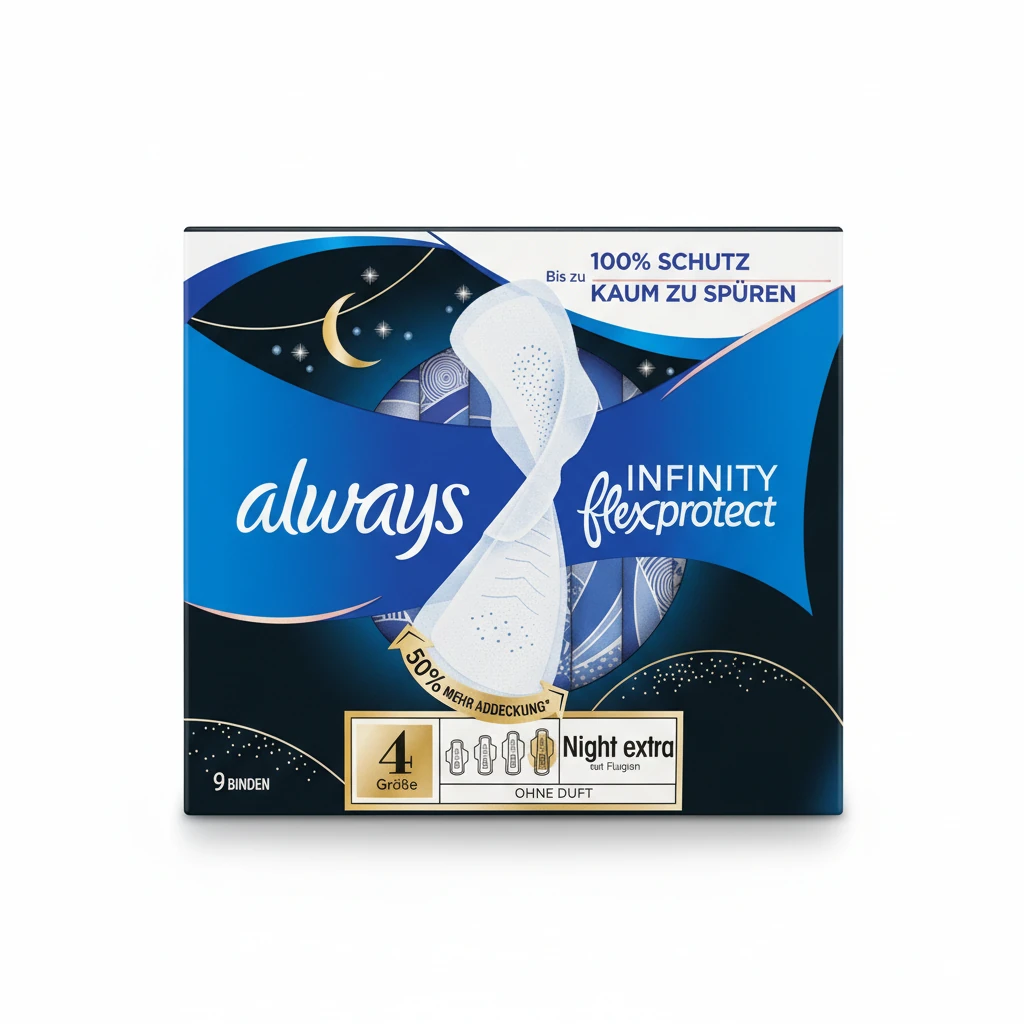 Always Infinity Flexprotect Night Extra Pads