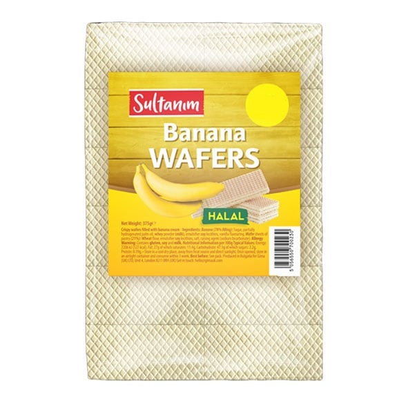 Sultanim Wafers With Banana