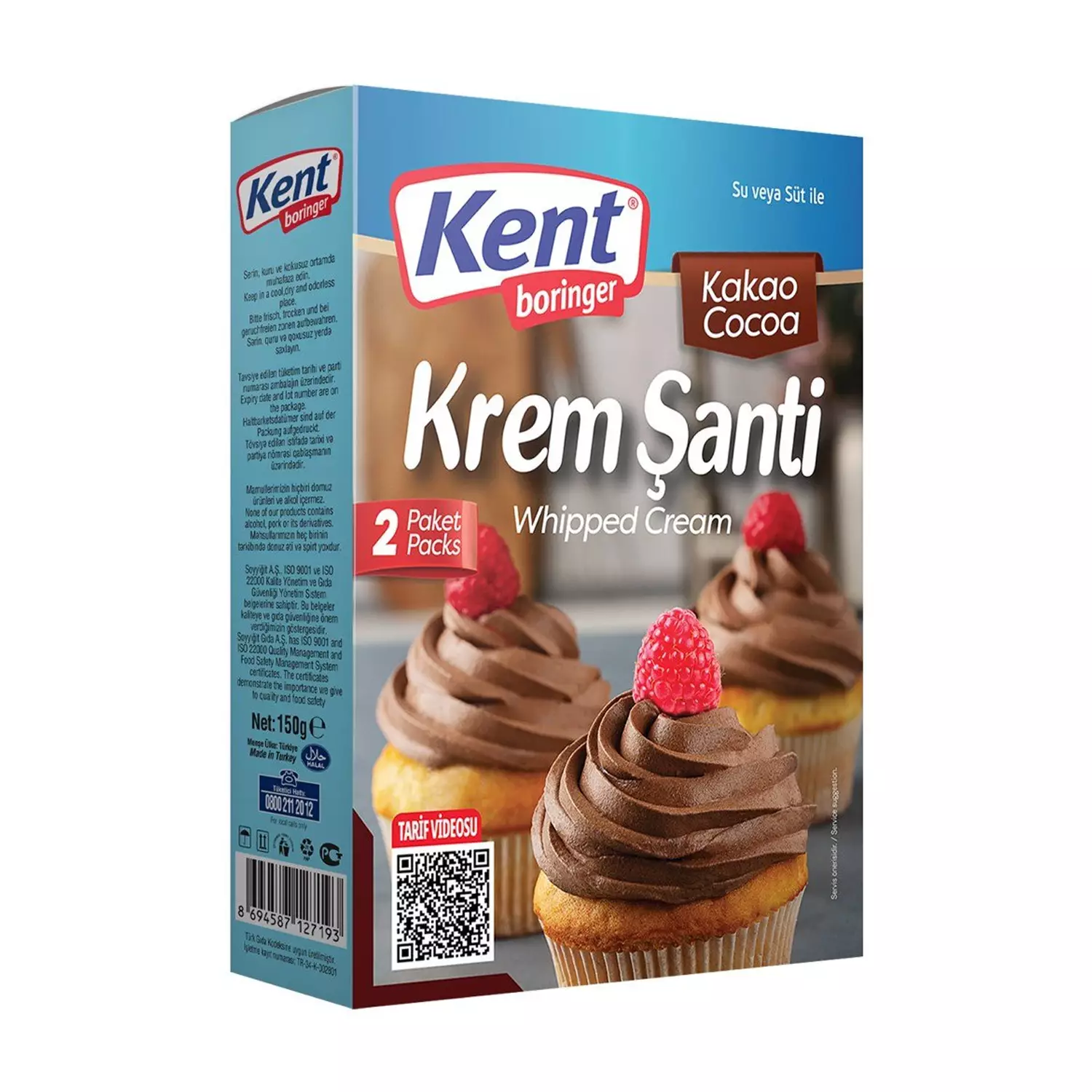 Kent Boringer Krem Santi Cocoa