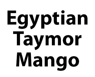 Egyptian Taymor Mango