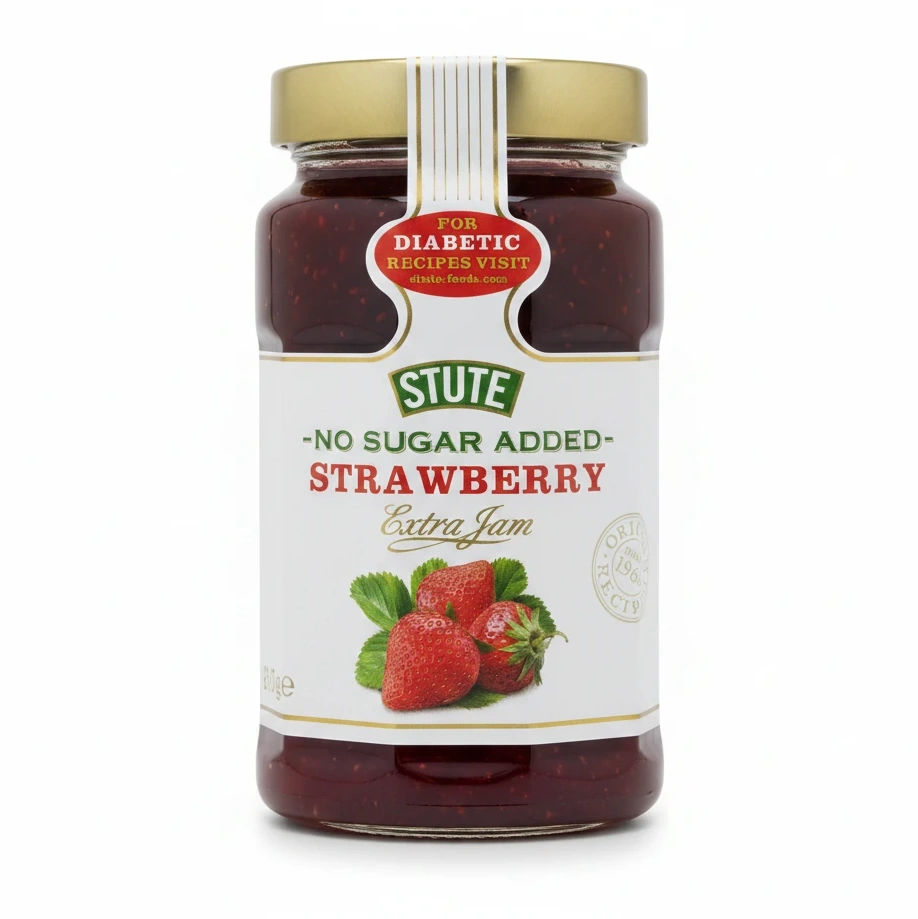 Stute No Sugar Added Strawberry Jam