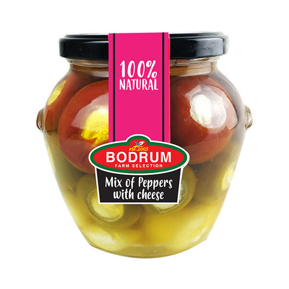 Bodrum Mix Peppers With Cheese