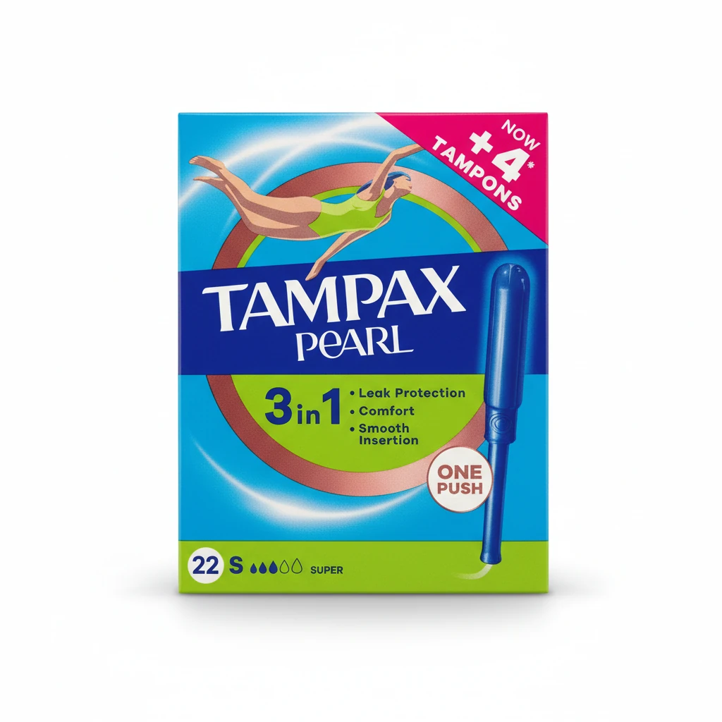 Tampax Pearl Super Tampons