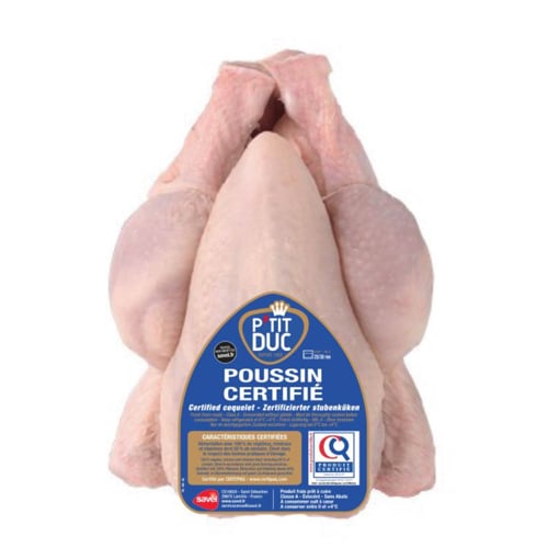 Fresh Halal Poussan Certifie chicken