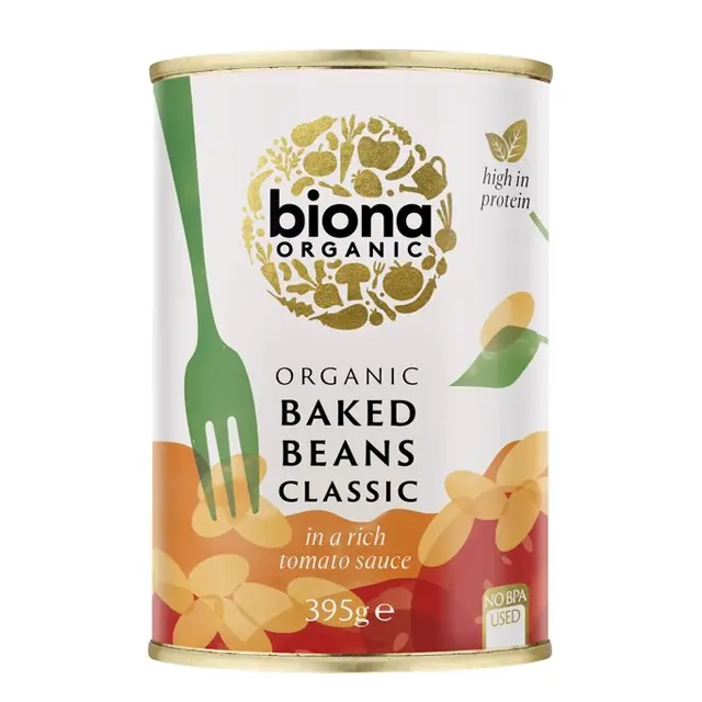 Biona Organic Baked Beans Classic In A Rich Tomato Sauce