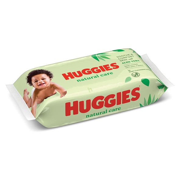 Huggies Natural Care Baby Wipes With Aloe Vera Wipes