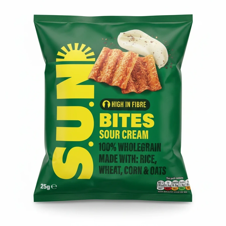Sun Wholegrain Bites Sour Cream