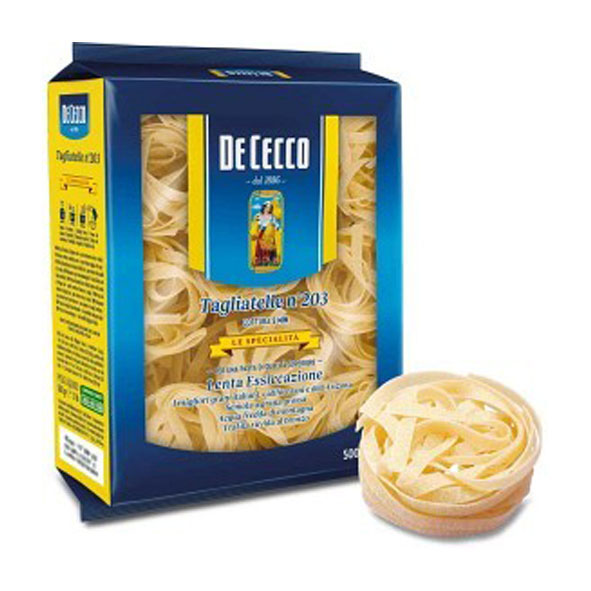 De Cecco Tagliatelle Wheat Pasta