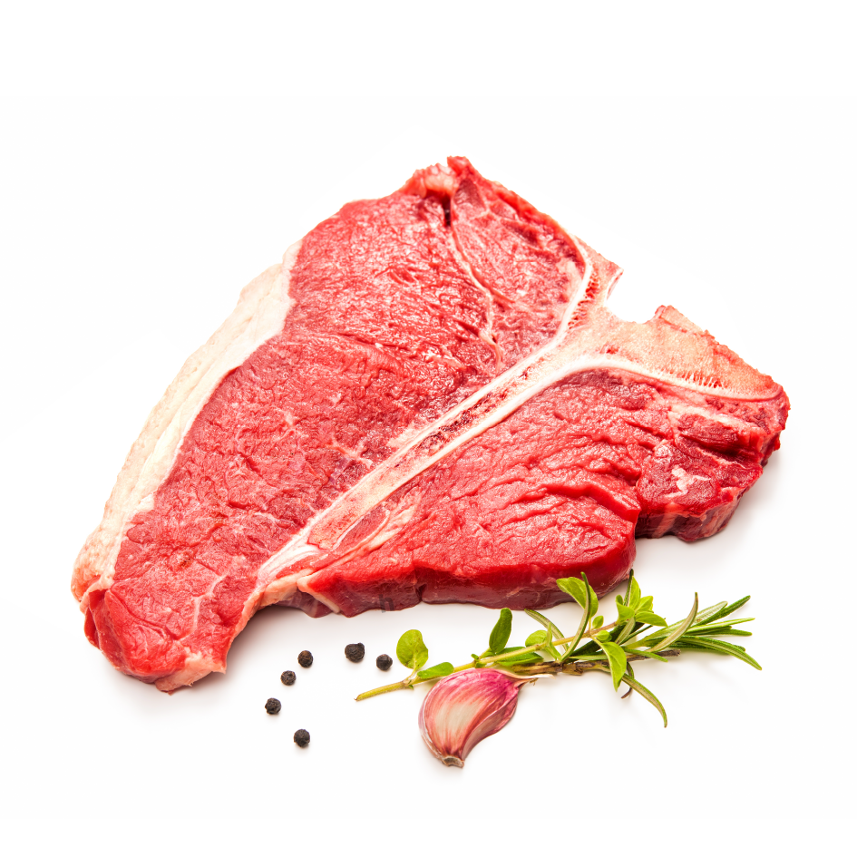 Fresh Halal Beef T-Bone Steak