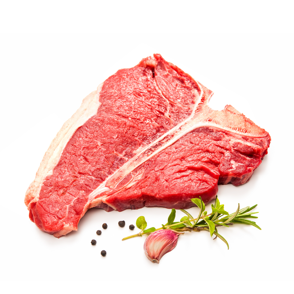 Fresh Halal Beef T-Bone Steak