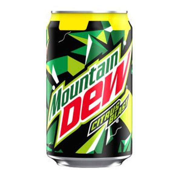 Mountain Dew Citrus Blast Can