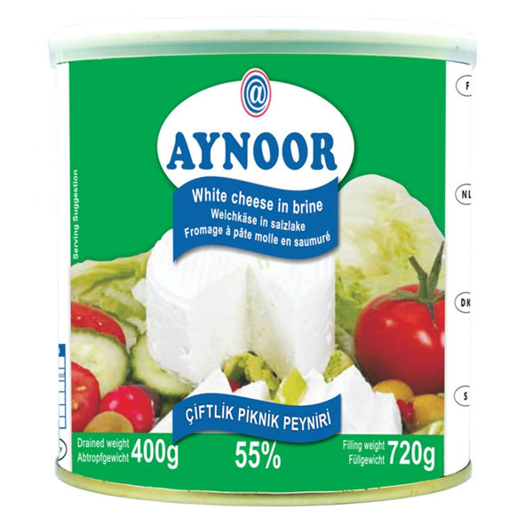 Aynoor White Cheese 55%