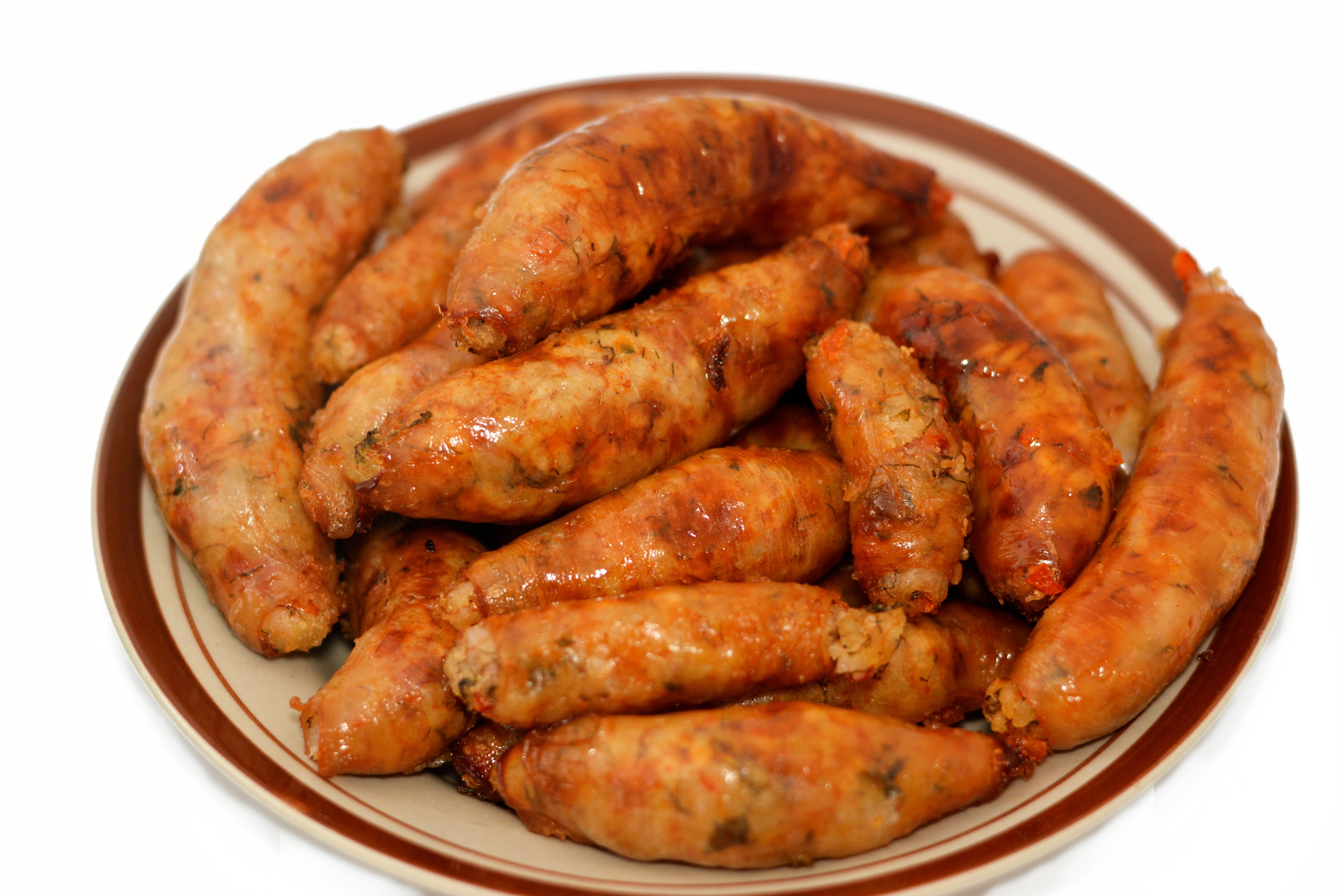 Egyptian Cooked Mombar Sausages